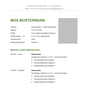 Lebenslauf 3 Lebenslauf 3