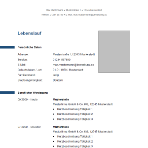 Lebenslauf 7 Lebenslauf 7