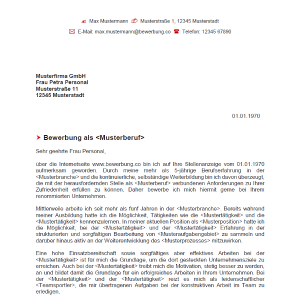 Bewerbungsschreiben 13