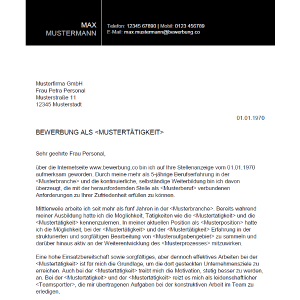 Bewerbungsanschreiben 33