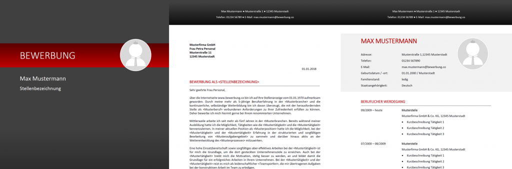 Muster / Vorlage: Bewerbung-Muster 38