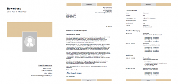 Bewerbung Vorlage Word