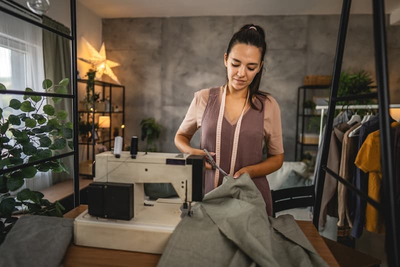 Kreative Berufe: Ihr Weg zur Traumerfüllung und Innovation 1 Modedesignerin schneidert kleidung kreative berufe