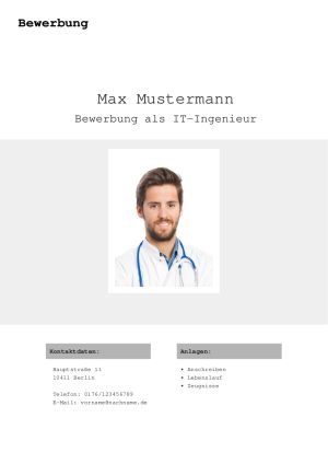 Tabellarischer Lebenslauf Deckblatt 8 Tabellarischer Lebenslauf Deckblatt